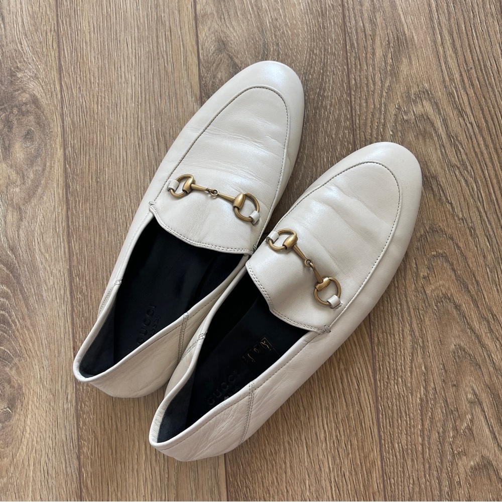 Gucci white shoes